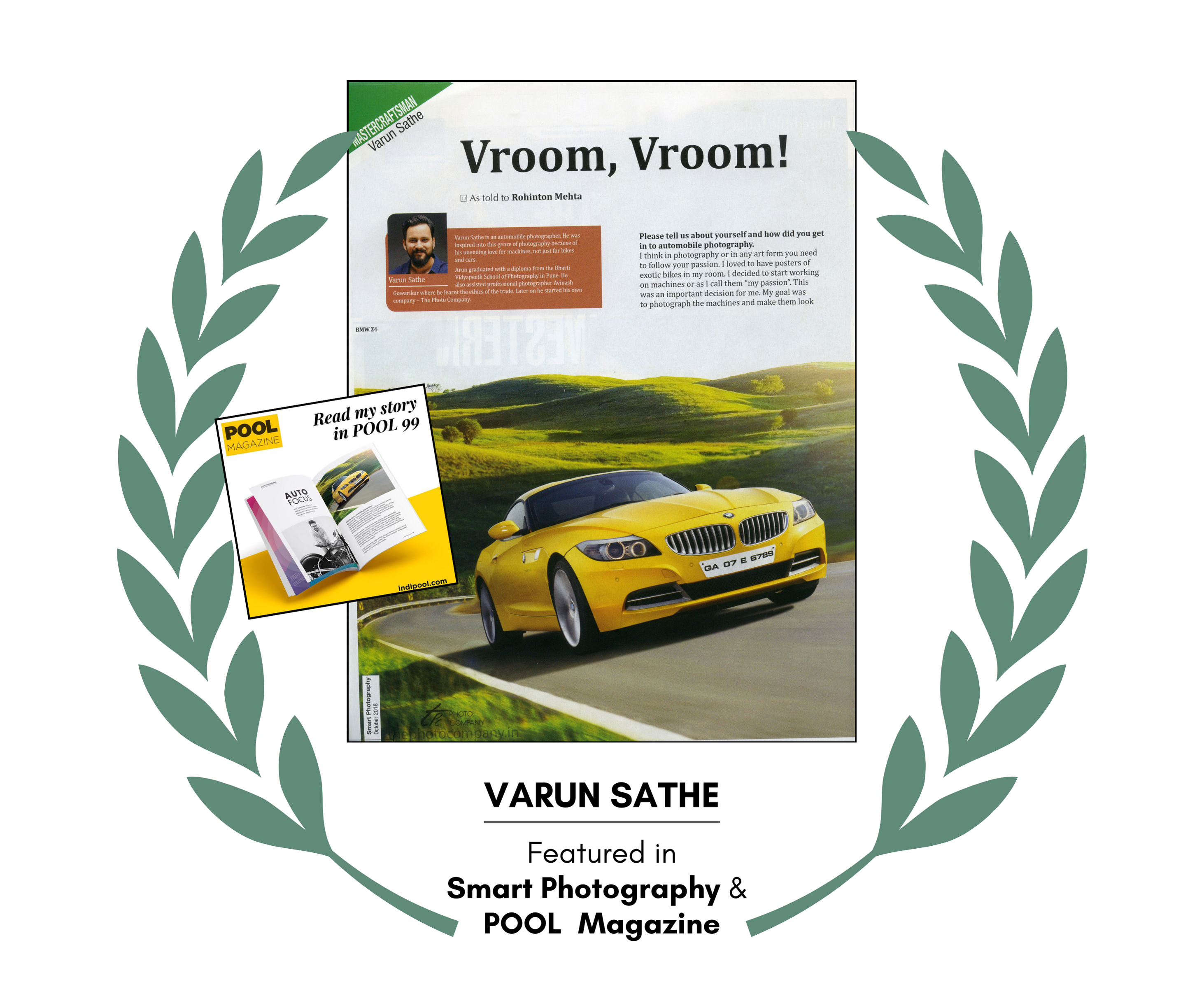 Photo contest trophy